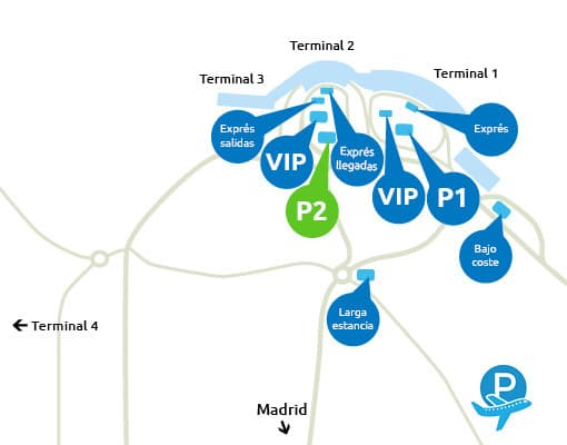 Parking Aeropuerto Madrid T2