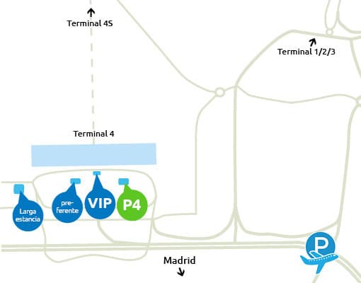 Parking Madrid Barajas T4